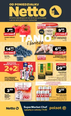 Netto gazetka - od 19/10/2026 do 24/10/2026