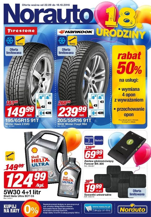 Gazetka promocyjna Norauto str. 1