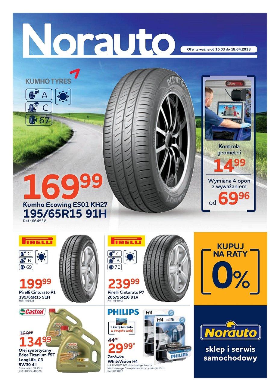 Gazetka promocyjna Norauto str. 1
