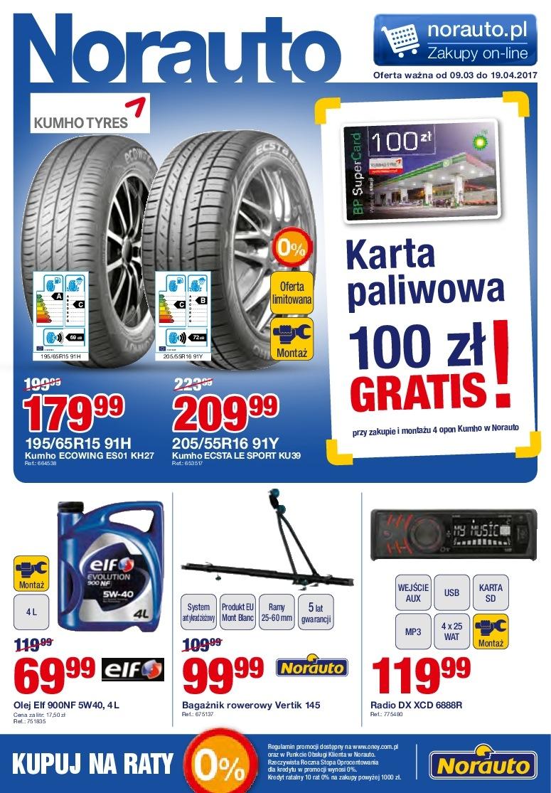 Gazetka promocyjna Norauto str. 1