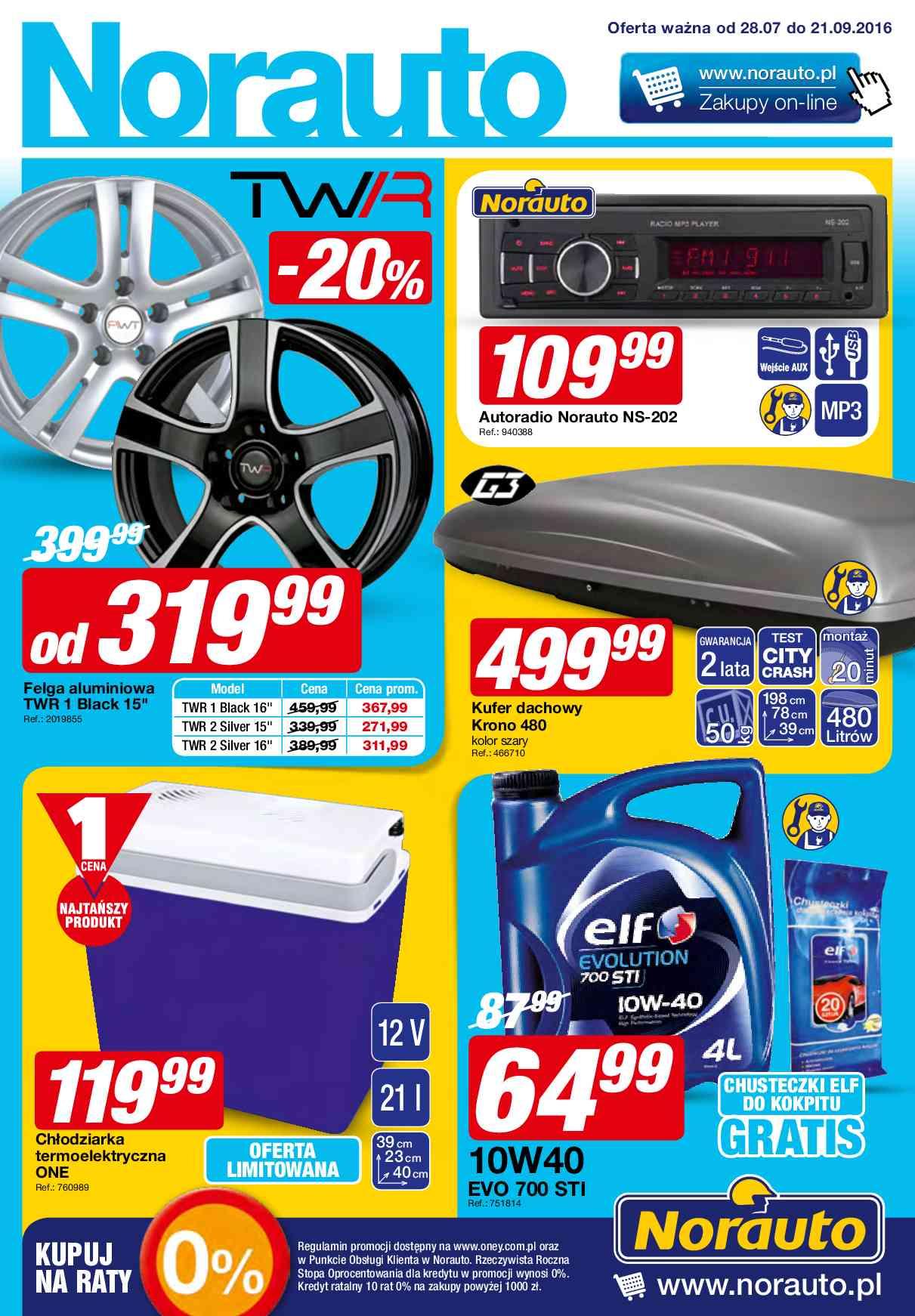 Gazetka promocyjna Norauto str. 1