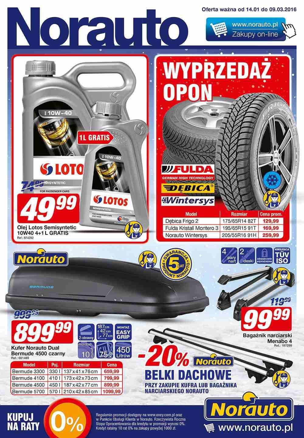 Gazetka promocyjna Norauto str. 1
